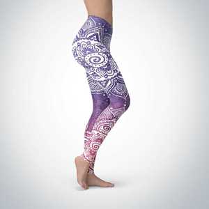 Leggings de yoga et de sport pour femmes, taille mi-haute, élastiques, extensibles, pour la gym, l'entraînement, le fitness et la course à pied, vêtements de sport USA - Product Image 6