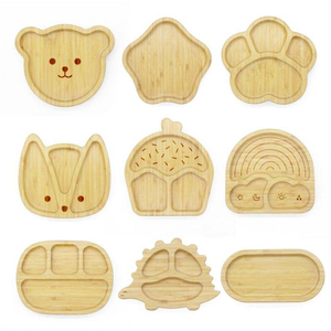 Plateau de service en bois en forme d'ours avec bord surélevé, design animal mignon, plateau décoratif pour collations, fruits, desserts, cuisine et maison - Product Image 4