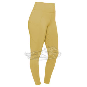 Leggings d'équitation pour femmes, vêtements d'équitation, pantalon d'équitation taille haute avec grip en silicone intégral, culotte d'équitation - Product Image 1