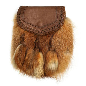 สปอร์รันหนังแท้และขนสัตว์แท้ - เครื่องประดับชุดชนเผ่าไฮแลนด์สกอตแลนด์แบบดั้งเดิม ทำด้วยมือสำหรับผู้ชาย - Product Image 3