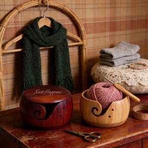 Wooden <b>Yarn</b> Bowls High Quality - Product Image 5
