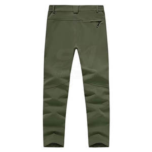 Pantalones Softshell para Exteriores, Pantalones de Tela Elástica Resistente para Senderismo, Trekking y Escalada - Product Image 2