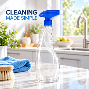 Blue Regular Shape PET <b>Spray</b> <b>Bottle</b> with Trigger Pump Durable Container for Cleaning and Household Applications for Sale - Product Image 4