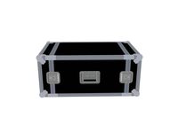 Boîtier de vol pour amplificateur 6U noir de qualité supérieure, robuste et portable, fabriqué en Inde avec des normes de qualité d'exportation