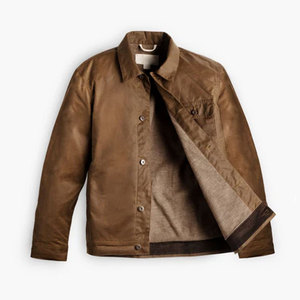 Veste en toile coupe-vent de qualité supérieure, veste en toile coupe-vent élégante et personnalisée, vente chaude, veste en toile d'hiver pour homme - Product Image 4