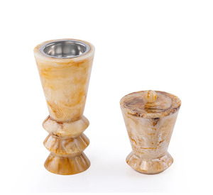 Epoxy resin bakhoor burner Handmade home fragrance <b>diffuser</b> Aromatherapy <b>diffuser</b> with lid Mubakhar all season burner - Product Image 1