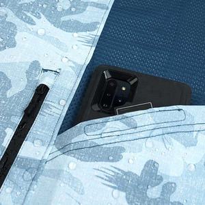 เสื้อฮู้ดดี้สำหรับตกปลา ผ้าโพลีเอสเตอร์/สแปนเด็กซ์ พิมพ์ลายโลโก้ด้วยเทคนิค Sublimation ป้องกันรังสียูวี UPF 50 น้ำหนักเบา เย็นสบาย แห้งเร็ว สำหรับทุกเพศ - Product Image 4