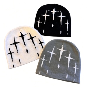 Bonnet de sauna en laine mérinos isolant thermiquement et protecteur pour les cheveux, style bonnet, accessoire de sauna, couvre-chef pour hammam, vente en gros - Product Image 1