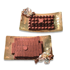 Bandeja de Metal para Chocolates de Diseño Admirable, Plato Vintage para Dulces y Postres, Elegante para Bodas, Fiestas y Regalos de Eid, Proveedor Mayorista - Product Image 2