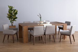 Premium 6/8-Seater Large Wood <b>Dining</b> <b>Table</b> in Rectangular <b>Table</b> suitable for <b>Dining</b> Room in Apartment - Product Image 6