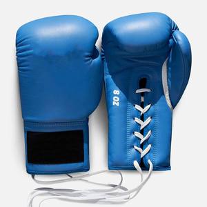 Guantes de Boxeo Profesionales con Cordones, de Cuero Genuino, para Combate, con Logotipo Personalizado, para Entrenamiento y Sparring, Venta al Por Mayor - Product Image 4