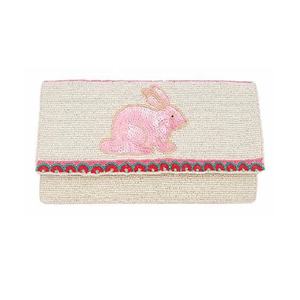 Monedero Pequeño con Cuentas de Pascua, Cierre de Cremallera, Bordado Hecho a Mano, Ecológico, Multifuncional, para Llaves, Tarjetas de Crédito y Dinero - Product Image 4