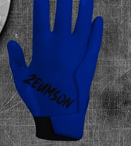 Gants de football américain personnalisés avec poignées antidérapantes, grip premium, légers, respirants, en polyester, pour receveur. Échantillon disponible. - Product Image 5