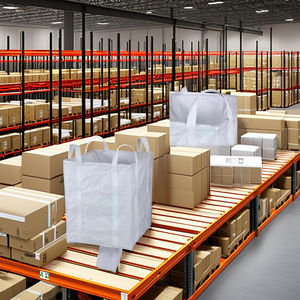 Bolsa Jumbo Circular FIBC, Bolsa a Granel de Polipropileno Tejido, Super Sack de 1000 kg, Bolsa Contenedora Grande para Arena, Fertilizantes y Embalaje Industrial - Product Image 2