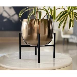 Macetero de hierro premium para el hogar, perfecto tanto para uso en interiores como en exteriores, como son oficinas y hoteles, para exportación mundial desde India. - Product Image 2