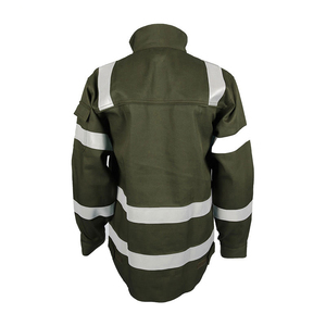 Chaqueta de Trabajo de Seguridad Reflectante de Alta Calidad para Hombre, Ropa de Trabajo de Alta Visibilidad para la Industria de la Construcción, Admite Logotipo Personalizado OEM - Product Image 4