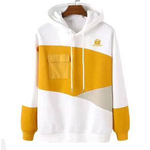 Sudadera Holgada 100% Algodón para Hombre, con Bolsillos, Textura Suave de Felpa, Corte Regular, para Salidas de Fin de Semana, Uso Diario Informal - Product Image 1