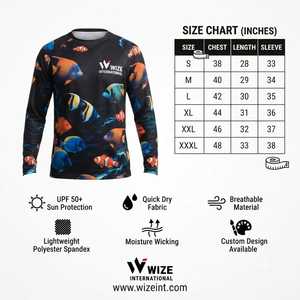 Camiseta de Pesca de Manga Larga con Diseño Personalizado para Hombre, Transpirable, Impermeable, UPF 50, Anti-Vegetación - Product Image 6