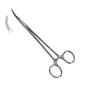 Pinces à tissus Babcock pour bébés, 26 cm, acier inoxydable de qualité médicale, outil de précision manuel réutilisable pour la chirurgie pédiatrique - Product Image 3