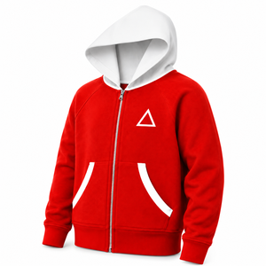 Delta |   Sigma |   Sudadera con capucha y cremallera completa para mujer Theta, color marrón claro, con capucha en contraste, manga larga, bordado de letras griegas, estilo casual - Product Image 4