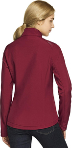 Chaqueta Softshell para Mujer, Resistente al Viento, Tejido Transpirable, Ajuste Cómodo, Diseño Ligero, para Senderismo, Ropa de Exterior Premium - Product Image 4