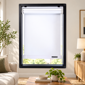 Persianas Enrollables Eléctricas WINHOME Serie RB Super System, Tratamiento Moderno para Ventanas, Personalizadas OEM ODM, Impermeables y Duraderas - Product Image 1