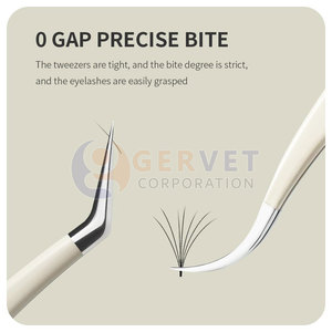 Pince à épiler pour extensions de cils en acier inoxydable, style unique, sur mesure, couleur unie, écologique, durable, haute qualité, en vente - Product Image 4