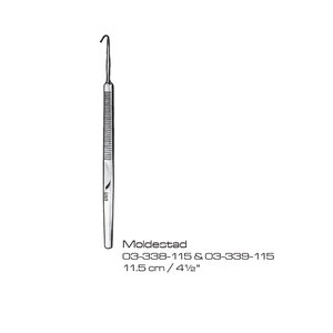 Écarteur chirurgical Moldestad 11,5 cm (4,5 pouces) manuel en acier inoxydable, instrument de classe I certifié CE, pour chirurgie générale - Product Image 2