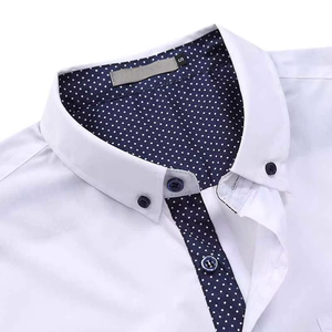 Chemise en jean à carreaux foncés de qualité supérieure, tendance, avec fermeture boutonnée, pour homme, logo personnalisé, été - Product Image 6