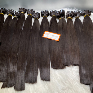 Flat Price Bone Straight Vietnamese Remy Human <b>Hair</b> Extensions Full Cuticle Aligned From Vietnamese Raw <b>Hair</b> Donors <b>Hair</b> Weaving - Product Image 6