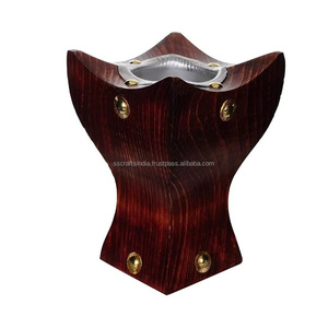 Quemador Bakhoor de madera de lujo de proveedor indio para meditación religiosa Yoga y limpieza del hogar disponible en cantidad a granel - Product Image 1