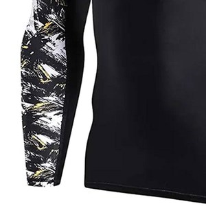 High Stretch Eco-Friendly Customizable Sports Rash Guard Training Running Yoga Gym Breathable Quick Dry Durable Long Sleeve - Product Image 5