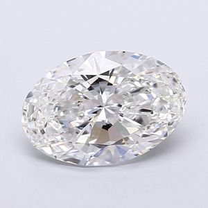 Diamant ovale brillant CVD de 3,24 carats, qualité F VVS2, créé en laboratoire, polissage excellent, certifié, écologique, pierre synthétique pour bijoux - Product Image 1