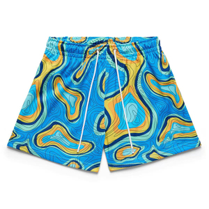 <b>Men's</b> <b>Camouflage</b> Sublimation Print <b>Shorts</b> Breathable Drawstring Waist Casual Wear Beach Board <b>Shorts</b> <b>For</b> <b>Men</b> - Product Image 2