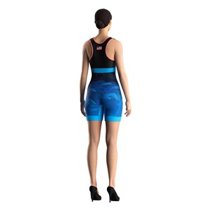 Débardeur de lutte pour femmes personnalisé, léger, haute performance, anti-humidité, respirant, extensible, avec coutures plates - Product Image 2