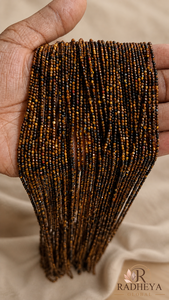 Cuentas de Piedras Preciosas Facetadas y Pulimentadas Radheya Global para la Fabricación de Joyas, Pulseras, Collares, Bordados, Mala, Manualidades, Origen Rajasthan - Product Image 2