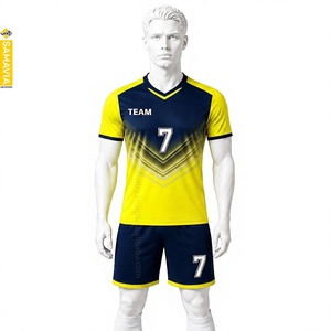 Ensemble de maillots de football personnalisés SAMAVIA, respirant, à séchage rapide, antibactérien, léger, kit de football court pour clubs et écoles - Product Image 6