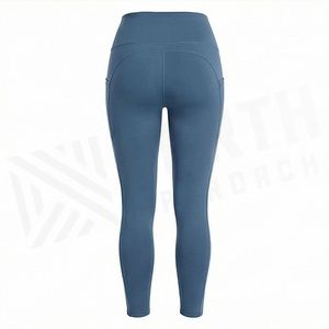 High Quality High Waisted <b>Plus</b> <b>Size</b> Gym <b>Pants</b> Running <b>Yoga</b> Leggings Breathable Womens Activewear Any Customized Color - Product Image 2