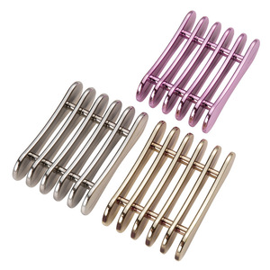Five Compartment Nail Brush Holder <b>Multi</b> <b>Color</b> Metal Manicure Tool Organizer for Nail Salon Supplies - Product Image 3
