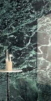 1200x3000 Italie Laminam Pierre Artificielle Vertifiée Verde Alpi 5mm Polie Garantie 5+ Ans Chambre Escalier Extérieur