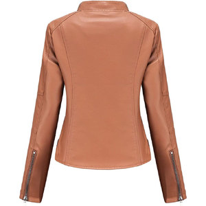 Nueva Llegada, Chaqueta de Cuero Personalizada para Mujer, Chaqueta de Cuero Transpirable a Bajo Precio - Product Image 3