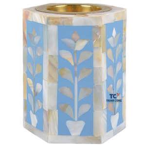 Quemador de Incienso de Agarwood Religioso con Incrustaciones de Nácar, Listo para Enviar, Estilo Árabe para Quemar Oud, para Kuwait - Product Image 5