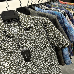 Camisas Hawaianas con Estampado Floral para Hombre, Marca Popular, Blancas y Verdes, Manga Corta, Nailon, Secado Rápido, Transpirables, Ecológicas - Product Image 3