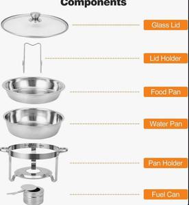 Accesorio de Servicio para Buffet de Acero Inoxidable Premium, Equipo Profesional para Catering para Hoteles y Eventos al Mejor Precio - Product Image 2