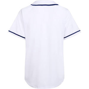 Maillots de baseball de compétition style professionnel, en polyester de qualité supérieure, matière performante, patte de boutonnage traditionnelle, maille respirante - Product Image 2