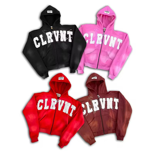 Custom Logo 100% Cotton Woven Thermal Winter Sweatsuit 2-Piece Set <b>Mens</b> Jogger Pants - Product Image 4