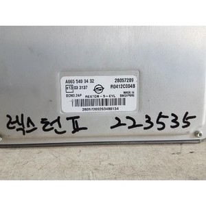 ECU และโมดูลคอมพิวเตอร์มือสองของ Rexton รุ่น A6655400432 สำหรับ Rexton I สภาพดีเยี่ยม - Product Image 2