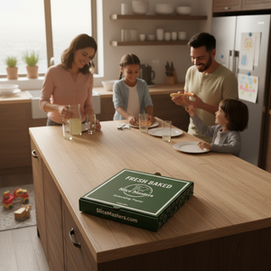 Custom Logo <b>Pizza</b> <b>Box</b> Custom Printing Personalized <b>Pizza</b> <b>Box</b> for Restaurant Packaging and Food Delivery - Product Image 1