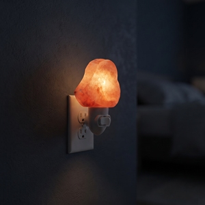 Lampe de nuit décorative en forme de cœur en sel rose de l'Himalaya, lumière cristalline pour l'ambiance de la maison - Product Image 4