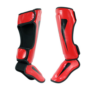 Service OEM, nouvelle conception, protection professionnelle, protège-tibias souples pour les séances d'entraînement sportif, sécurité des entraînements, vêtements de boxe en cuir - Product Image 5